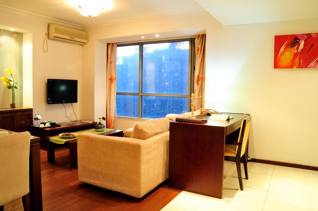 Shanghai Kingland Serviced Apartment Екстериор снимка