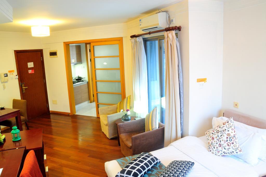 Shanghai Kingland Serviced Apartment Екстериор снимка