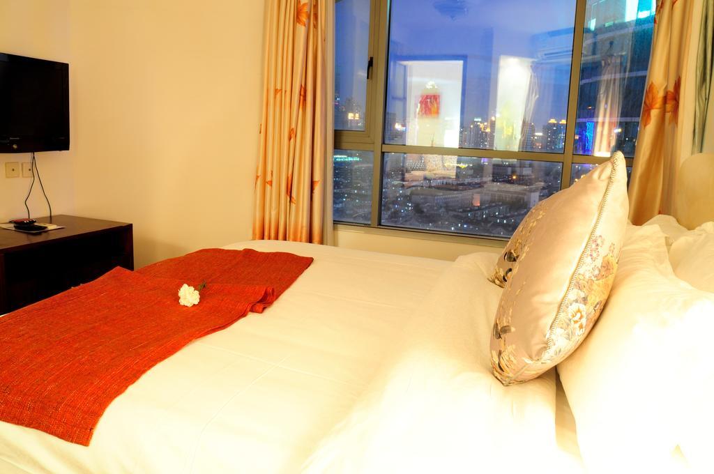 Shanghai Kingland Serviced Apartment Екстериор снимка