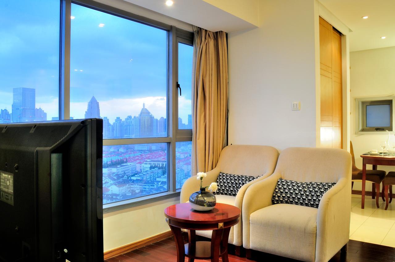 Shanghai Kingland Serviced Apartment Екстериор снимка