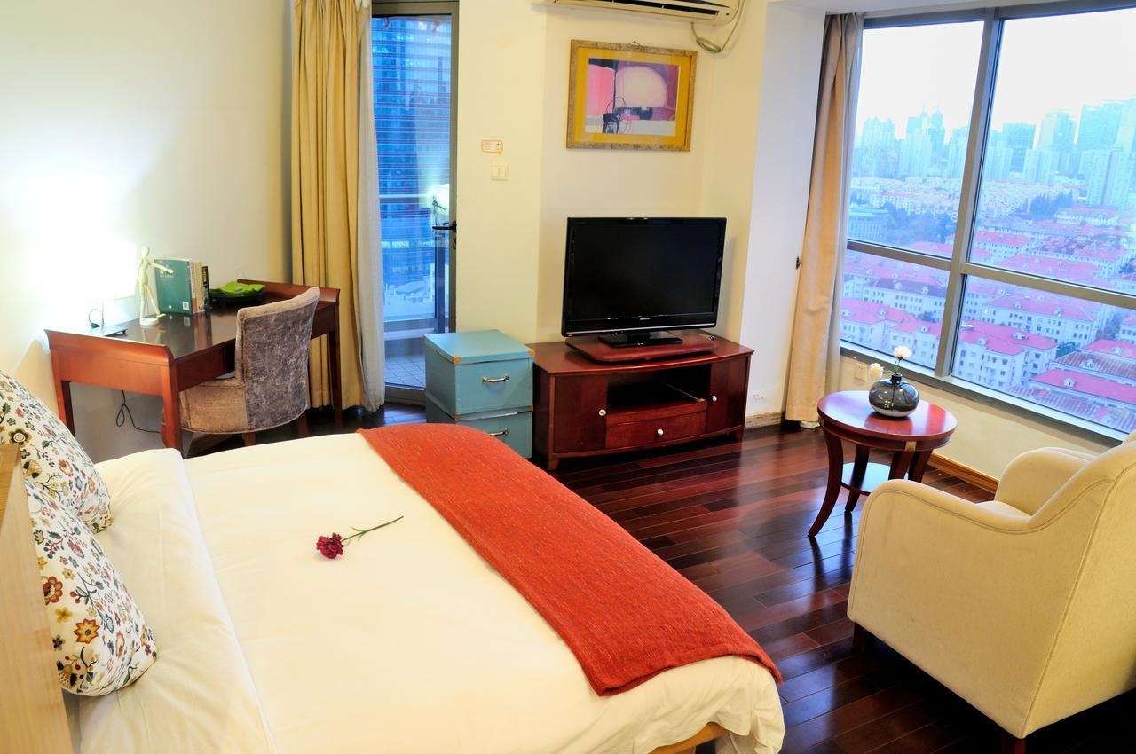 Shanghai Kingland Serviced Apartment Екстериор снимка